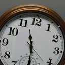 16 Inch Large Outdoor Clock, Retro Waterproof Indoor/Outdoor Clock Non-Ticking Clock with Thermometer, Battery Operated Wall Clock for Patio, Garden, Pool - Bronze