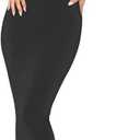 REORIA Women's Basic Sexy Lounge Slip Long Dress Elegant Sleeveless Backless Ribbed Bodycon Maxi Dresses,  L