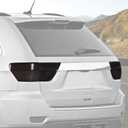 RT-TCZ Smoked Black Tail Light Lamp Cover Guard Trim Decoration Exterior Accessories for Jeep Grand Cherokee 2011-2013