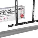 Sound bass Arc TV Mount, Black, Compatible with Sonos Arc Soundbar and Ultra Version, Mounting Bracket for TV, Hardware Kit Included, Designed in the UK
