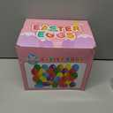 [ 6 Surprise Golden Eggs ] 100 Pack Prefilled Easter Eggs with Assorted Toys Inside, 100 Plastic Easter Eggs Fillers with Toys, Pre-filled Easter Egg Hunt Stuffed, Easter Basket Stuffers