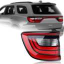 Outer LED Tail Light Rear Lamp Assembly Compatible with 2014-2023 Dodge Durango Left Driver Side 68155949AD 68272127AA