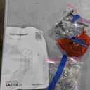 Garvee 71" Tall Arched Kitchen Pantry Cabinet, Modern Farmhouse Kitchen Storage Cabinets with LED Lights, Arched Cabinet with Open & Adjustable Shelves, Hidden Drawer & Glass Door for Dining Room