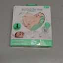 SwaddleMe by Ingenuity Easy Change Baby Swaddle in Size Small/Medium, 0-3 Months, 7-14 Pounds, 3-Pack with Easy Change Zipper - Peekaboo Panda