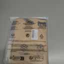 2Pack Reusable Beeswax Bread Bags Home-Baked Food Storage for Sourdough BagZippers Sticker Rotating buckle Seals Triple Protect Cotton Beeswax Food Bag. Bread Bags for Homemade Loaf Sourdough