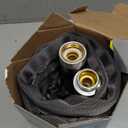 Zero-G 4001-25 8 Inch by 25 Feet Lightweight, Ultra Flexible, Durable, Kink-Free Garden Hose, 5, 5/8" x 25', Gray