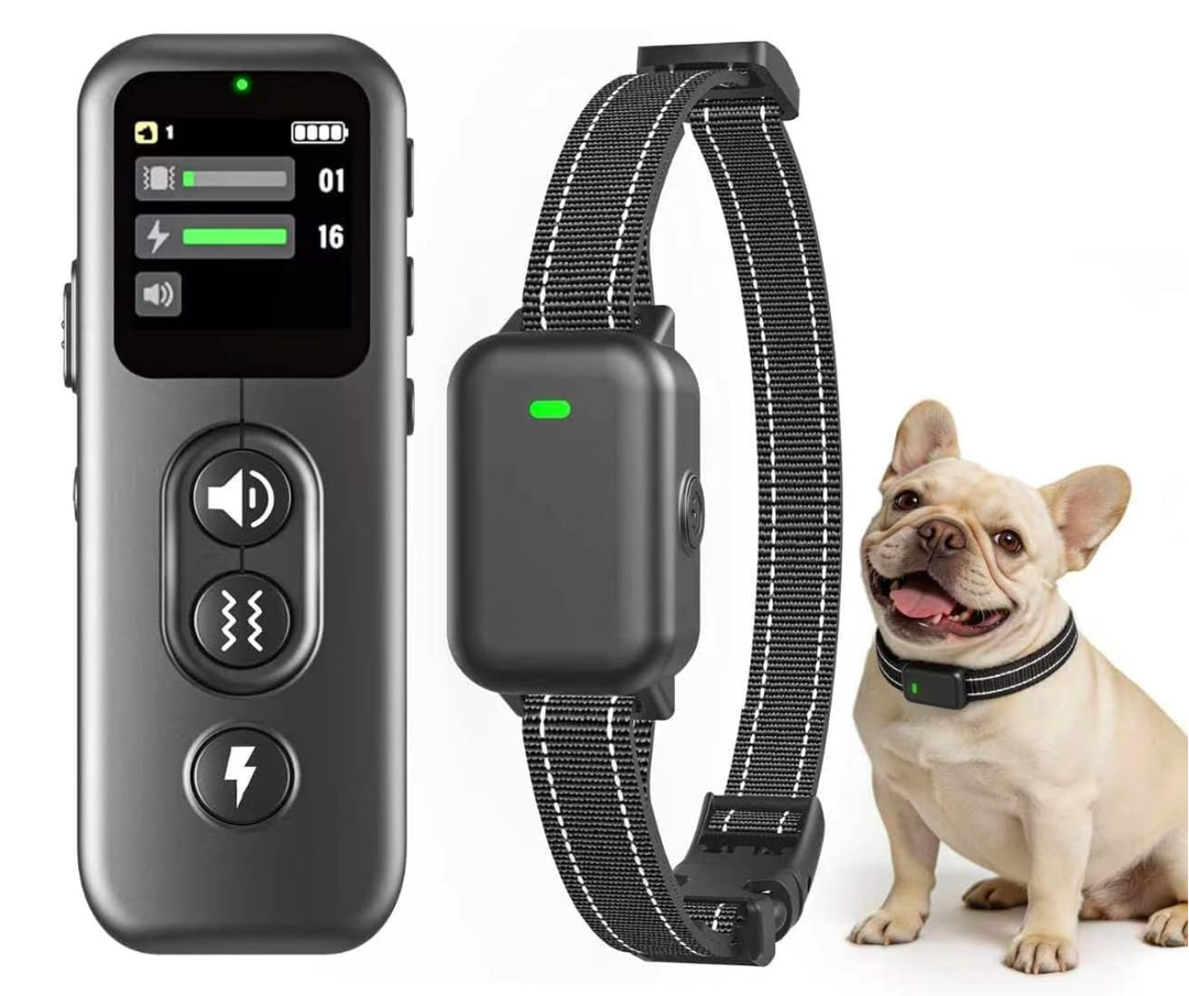 Ultra-Small Shock Collar for Small Dogs with Gentle Shock, IPX8 4200FT Ultra-Light & Thin Dog Training Collar for Mini Small Dogs 5-30lbs with Beep & Vibration & Safe Shock