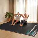 Stepwaver Large Exercise Mat, 6'x4'/7'x5'/8'x5'/9'x5'/10'x5'/12'x5'x8mm, Size: 12x5FT, 
Product Dimensions	144"L x 60"W x 0.3"Th