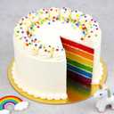 Easter Rainbow Nonpareils Sprinkles for Cake Decorating, 150g/5.29oz, Rainbow Sugar Sprinkles, Cake Decorations & Cupcake Toppers, Easter, Holiday, Wedding, Birthday, Party Supplies (EXP 01/17/27)