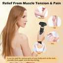 Varially Anti-Cellulite Massager, 2024 New Upgraded Bluile Intelligence Massager for Abdominal, Belly, Thighs, Butt, Neck at Home (Black)