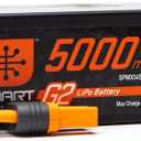 Spektrum 14.8V 5000mAh 4S 100C Smart G2 Hardcase LiPo Battery: IC5, SPMX54S100H5