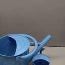 Lechloris Metal Watering Can (1 Gallon) for Outdoor&Indoor Plants with Free Small Watering can for Kids, Plant Watering Can with Removable spout, Perfect for Garden Flower, Houseplants, (Light Blue)