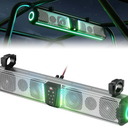 Kemimoto Midnight S80 32" Aluminum 6-Speaker RGB Silver Soundbar