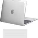 MOSISO Compatible with MacBook 12 inch Case with Retina Display (Model: A1534, Release 2017 2016 2015), Plastic Hard Shell Case & Keyboard Cover Skin, Crystal Clear