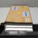 Menkxi Cabinet Shelf White Floating Shelves Wood Shelves for Wall Wooden Storage Display Shelf Board for Bathroom Bedroom Kitchen Garage, 5/8 Inch Thick (24 x 14 Inch, 2 Pcs)