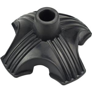 Beyoung Standing Quad Support Cane Tip Mobility Quadpod Stable Cane Support Walking Stick Base Tip Stabilizing Device Self Standing Quadruple Cane Tip (Quad Tip)