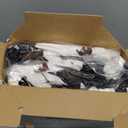 Heated Blanket Throw Blanket - Fast Heating Electric Blanket, Soft Flannel Heated Throw with 10 Time Settings,10 Heating Settings, Warm Gifts for Women & Mom & Grandma(50"x60"Cow Print White) (01 - Black Ombre-white)