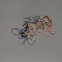 Landical 30 Pcs Easter Jesus Loves You Bracelets Bulk Friendship Bracelets Colorful Christian Jesus Bracelet for Kids Men Women Religious Wristbands Easter Hunt Gift Church(Morandi)