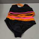 blibean Tween Girls Swimsuits 2 Piece Color Block Bikini Sets with Chest Pad Size 10-11 Years