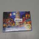 500 Piece Puzzles for Adults,Evening in Pisa Puzzle,Recycled Cardboard Jigsaw Puzzles 500 Pieces for Adult,Challenging Family Activity Great Gift Idea,Italy Street Leaning Tower Puzzles 20.5x15 in