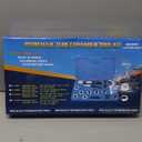 Professional Hydraulic Tube Expander Kit - 45# Steel Construction with 11 Replaceable Heads, Tube Cutter, and Toolbox - Ideal for Copper, Aluminum, Titanium, and Stainless Steel Tubes