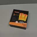 Red Green Flame Light Bulbs, Flickering Light Bulb with 4 Modes Upside Down Effect, 5W E26 Base LED Fire Lights for Christmas Halloween, Indoor Outdoor Party Home Patio Porch Decor