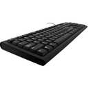 V7 Wired Keyboard with U.S. layout, Black - KU200US