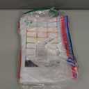 EOOUT 20pcs Mesh Zipper Pouch, Waterproof Zipper Bags, 8 Sizes Plastic Travel Pouch, 10 Colors, Multipurpose for Board Game, Travel Storage, School Supplies, Office Appliances, Home Organize