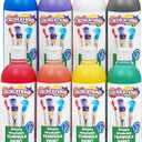Colorations Simply Washable Tempera Paint, Rainbow Plus 8 Pack, Matte Finish, Classroom Supplies, Vibrant Colors, Non Toxic, Washes Off Easily, School, Craft, Art Supply Set, 16 oz Bottles