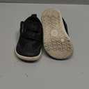 Wide Toe Box Toddler Shoes Zero Drop Boys Girls Barefoot Shoe Non-Slip Little Kids Sneakers for First Walking (4 Wide Infant, Black White)