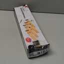 VaeFae Adjustable Bamboo Drawer Dividers, Expandable Drawer Organizer for Kitchen, Bedroom, Bathroom, Dresser and Office, 6-Pack (2.4"High, 16.6-21.8"Long, 6Pack)