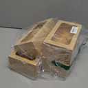 SpaceAid Bag Storage Organizer for Kitchen Drawer, Bamboo Organizer, Compatible with Gallon, Quart, Sandwich and Snack Variety Size Bag (4 Pack) (Natural, 3"H)