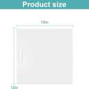 11195 RV Screen Door Slider Panel - Transparent Square Acrylic 12x12 Inch, 1/16" Thick,Suitable for RV, Camper, Motor Home, Trailer, Cargo Trailer