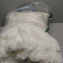 Lotus Karen King Size Faux Fur Blanket Cream White - Big Bubble Rabbit Fluff Throw for Bed Large Fluffy Fuzzy Cozy Thick Furry Plush Shaggy Blankets 108x90 Inches