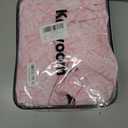 Keevoom Girl's Waterproof Ski Jacket Fleece Snow Coat Windproof Warm Winter Snowboarding Jacket with Removable Hood (Pink)