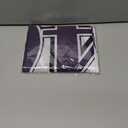 Happy 46th Birthday Decorations,46th Purple Balloon Large Birthday Hanging Banner Sign,46 Years Old Bday Party Supplies.