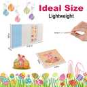 2 x 8pcs Easter Basket Stuffers Fillers for Toddler Party Favors, Easter Puzzles for Toddlers 3-5, Wooden Puzzles Gifts Toys for Kids Boys Girls Baby, Classroom Exchange Gifts Rabbits Eggs Puzzle