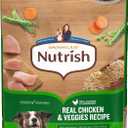 Nutrish Rachael Ray Adult Dry Dog Food Real Chicken & Veggies Recipe, 40 lb. Bag, Best By 10/01/27