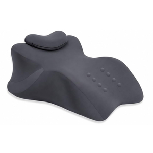 Memory Foam Ergonomic Wedge Intimacy Pillow - 27 Lift Support Cushion for Sleeping, Reading & Prone Positions Multi-Functional Rest Pillow for Neck, Waist & Back Pain Relief Washable Cover- Grey, one size