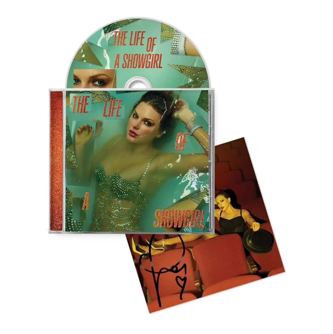 The Life of a Showgirl W/ Hand Signed Photo 4 4.7" x 4.7" Taylor Swift