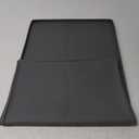 Silicone Under Sink Mat 34" x 22", Kitchen Essentials and Gadgets, Shelf Liner and Cabinet Protector, Home Organizers and Storage, Waterproof Bathroom Tray (Dark Gray)