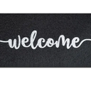 Long Doormat 48x 16 inch Front Door Mat Welcome Doormat Front Door Mat Welcome Floor Mat for Front Door Outdoor Indoor Porch Entrance Decor Black