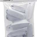 Camp'N White RV Storage Door Latch 12-Pack - Sturdy Spring Clip & Mounting Hardware for RV Campers - Perfect RV Compartment Door Latch Solution for Secure and Convenient Storage