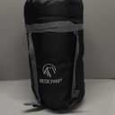 REDCAMP Sleeping Bag Stuff Sack, Black M, L, XL and XXL Compression Sack, Great for Backpacking and Camping