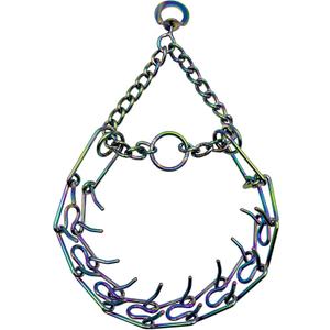 ChampWei No Pull Dog Collar Dog Training Collar for Small Medium Large Dogs (Rainbow Color, M)