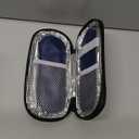 Gelozid Insulin Cooler Travel Case Diabetic Medication Insulated Cool Organizer with 2 Reusable Ice Packs for Insulin Pen and Other Diabetic Supplies, for the Daily Life and Trip(Blue)