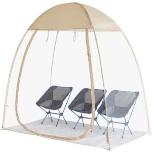 EighteenTek Clear Sports Tent 540 View Transparent PVC House Room Greenhouse Camping Tent Canopy Gazebos Weatherproof Pop-Up Tent for Outdoor Activities Garden Backyard Patios Cold Protection