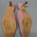 DREAM PAIRS Women's Kitten Heel Slingback Pointed Closed Toe Low Stiletto Heels Dress Bridal Elegant Wedding Pumps Shoes 7.5