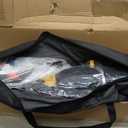 Fostoy Portable Pickleball Net Set with Wheels  Complete Family Backyard Kit with 4 Fiberglass Paddles, 6 Balls & Carry Bag  Easy Setup for Driveway, Garage, Kids & Adults