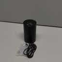 Waterless Essential Oil Diffuser, Rechargeable Scent Diffusers with 3 Mist Levels & Timers, Portable Aromatherapy Diffuser for Home Car Room Studio Office, Black Metal